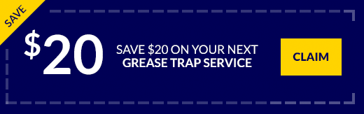 $20 off your next grease trap service coupon