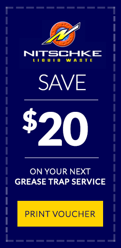 save $20 on your next grease trap service voucher